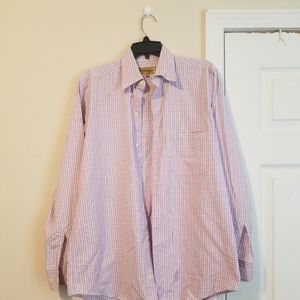 Mens Paul Stuart made In Italy dress shirt